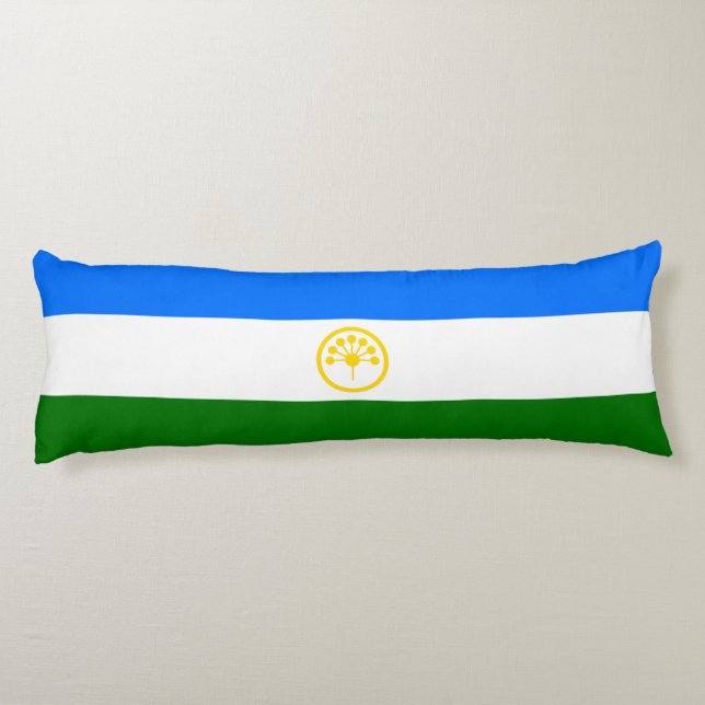 Patriotic Bashkortostan Flaggenkissen Seitenschläferkissen (Rückseite)