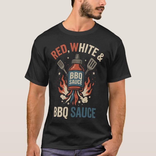 Patriotic BBQ T-Shirt (Vorderseite)