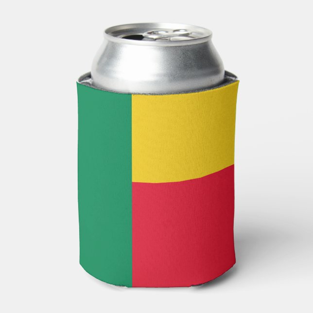 Patriotic Benin Flag Dosenkühler (Kanne Vorderseite)