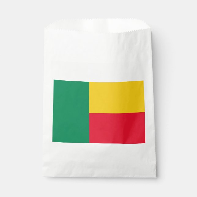Patriotic Benin Flag Geschenktütchen (Vorderseite)