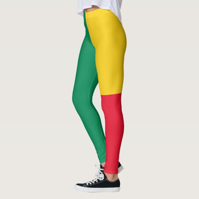 Patriotic Benin Flag Leggings (Links)