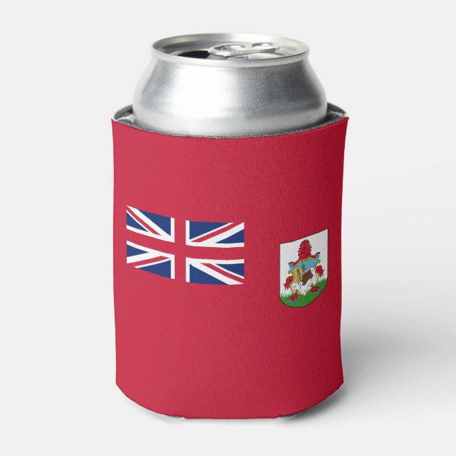 Patriotic Bermuda Flag Can Cooler Dosenkühler (Kanne Vorderseite)