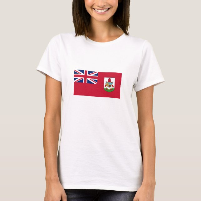 Patriotic Bermuda Flag T - Shirt (Vorderseite)