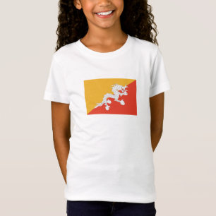 Patriotic Bhutan Flag T-Shirt