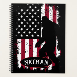 Patriotic Bigfoot Planner Planer
