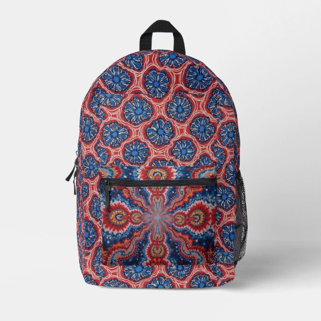 Patriotic Blend Bedruckter Rucksack (Vorderseite)