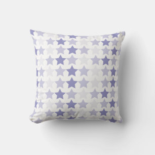 Patriotic Blue Ombre Stars Kissen