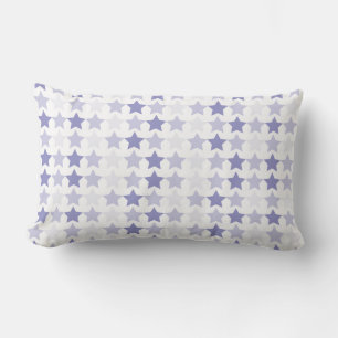 Patriotic Blue Ombre Stars Lendenkissen