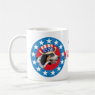 Patriotic Bluetick Tasse