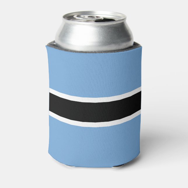Patriotic Botswana Flag Dosenkühler (Kanne Rückseite)