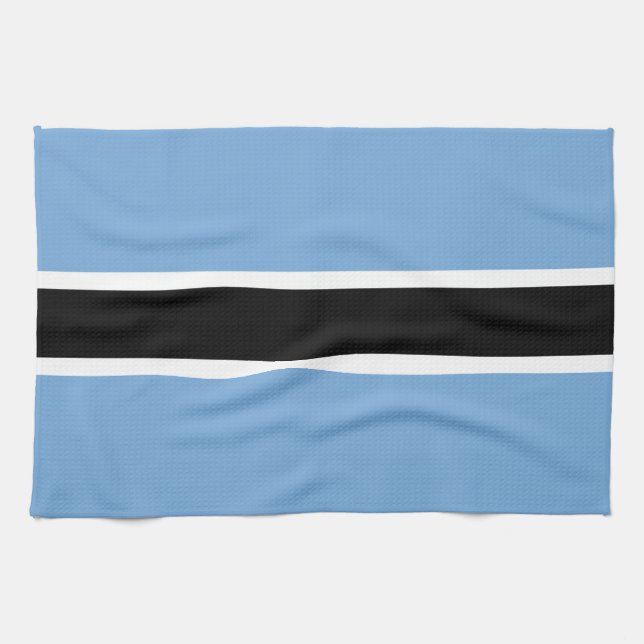 Patriotic Botswana Flag Geschirrtuch (Horizontal)