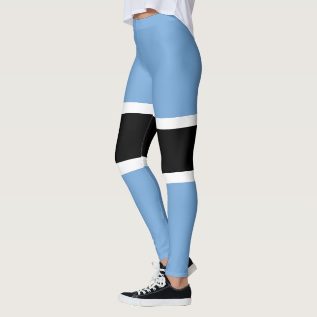 Patriotic Botswana Flag Leggings (Links)