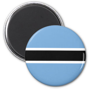 Patriotic Botswana Flag Magnet