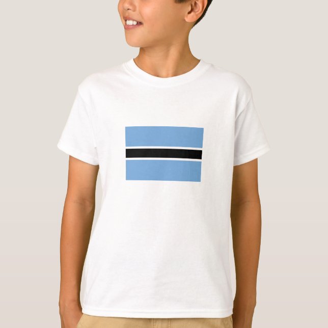Patriotic Botswana Flag T-Shirt (Vorderseite)