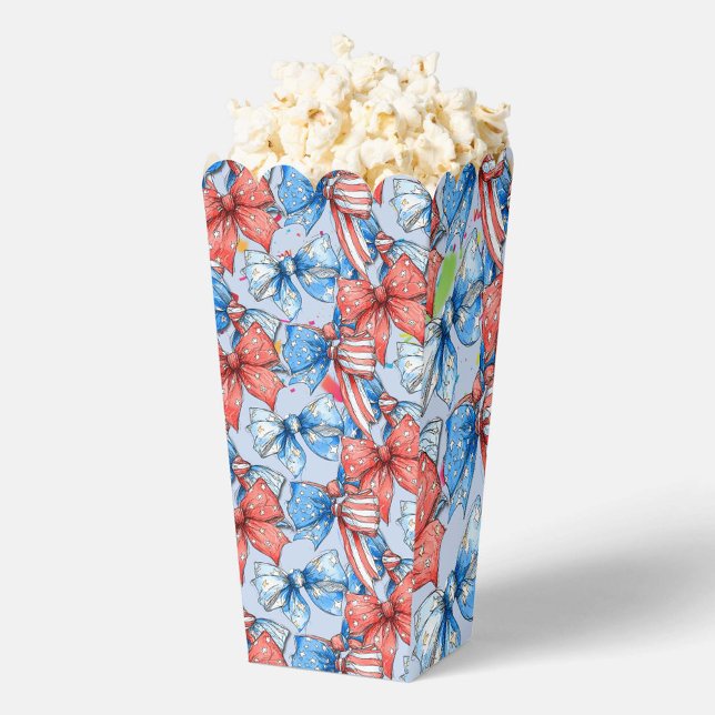 Patriotic Bows Favor Box Geschenkschachtel (Von Creator hochgeladen)
