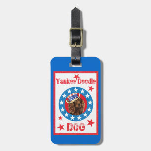 Patriotic Boykin Spaniel Gepäckanhänger