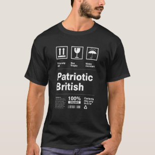 Patriotic British Patriotism Vereinigtes Königreic T-Shirt