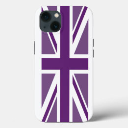 Patriotic British Union Jack Flag iPhone 13 Hülle