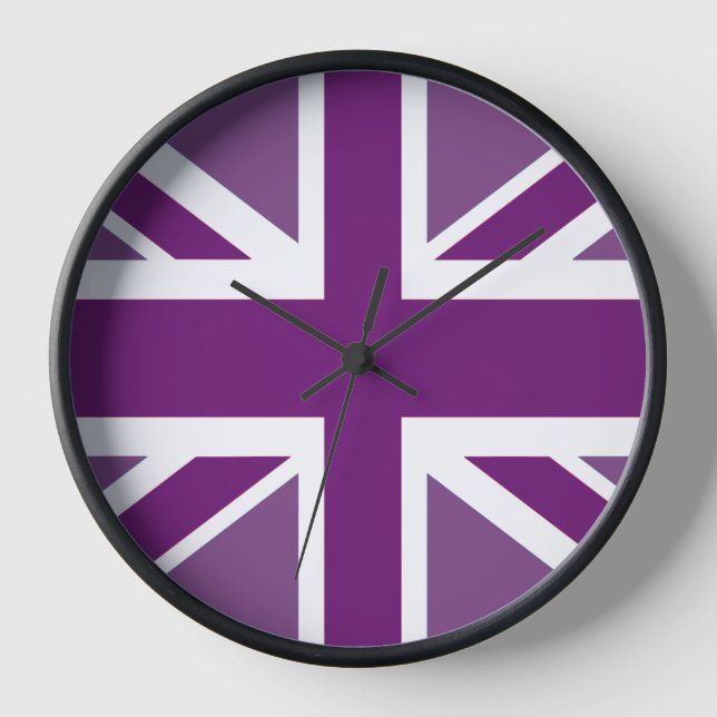 Patriotic British Union Jack Flag Uhr (Vorderseite)