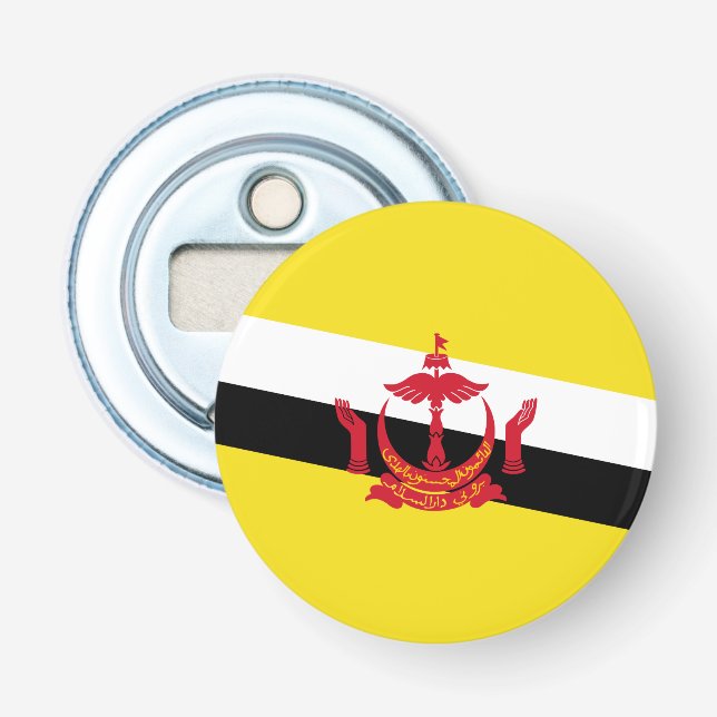 Patriotic Brunei Flag Flaschenöffner (Vorderseite)