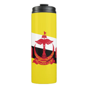 Patriotic Brunei Flag Thermosbecher
