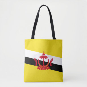 Patriotic Brunei Flag Tote Bag