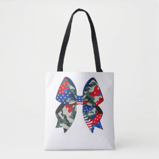 Patriotic Camouflage Bow Design - Sterne und Strei