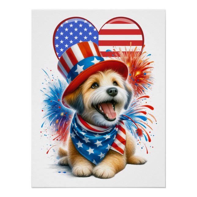Patriotic Canine POSTER (Vorderseite)