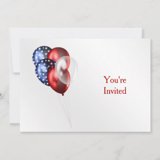 Patriotic Celebration Einladung