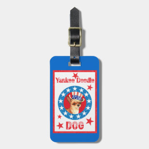 Patriotic Chihuahua Gepäckanhänger
