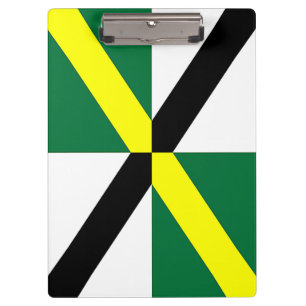 Patriotic Clipboard mit der Flagge von Monterey, U Klemmbrett