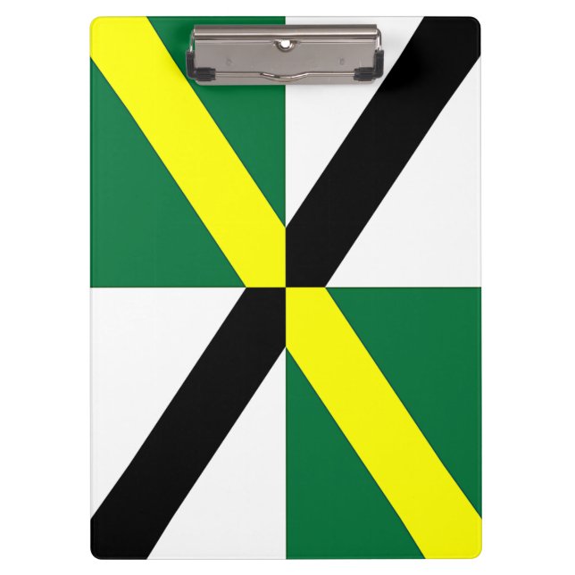 Patriotic Clipboard mit der Flagge von Monterey, U Klemmbrett (Vorderseite)