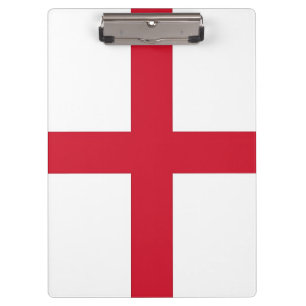 Patriotic Clipboard mit Flagge in England, Vereini Klemmbrett