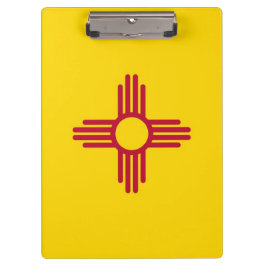 Patriotic Clipboard mit Flagge New Mexico, USA Klemmbrett