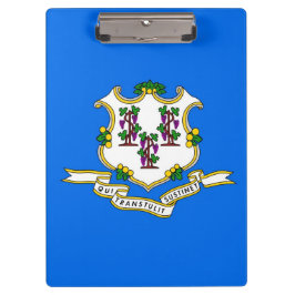 Patriotic Clipboard mit Flagge von Connecticut, US Klemmbrett