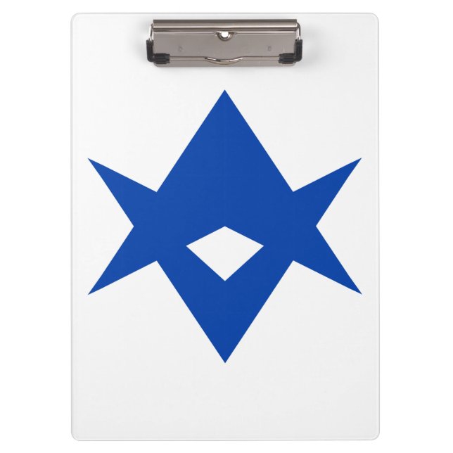 Patriotic Clipboard with flag of Toyota City Klemmbrett (Vorderseite)