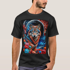 Patriotic Colors Wolf T-Shirt