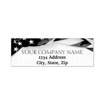 PATRIOTIC Company Name USA Flag