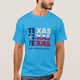 Patriotic Custom TEXAS FLAG T-Shirt