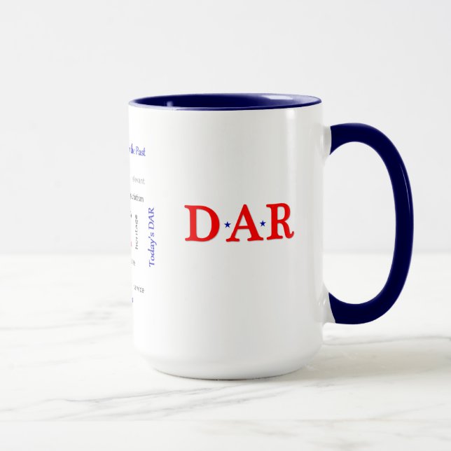 Patriotic DAR Tasse (Rechts)