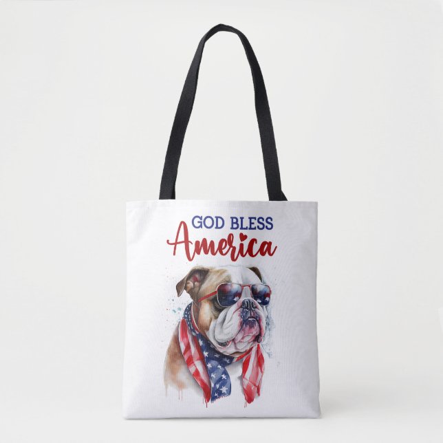 Patriotic Dog Bulldog (Vorderseite)