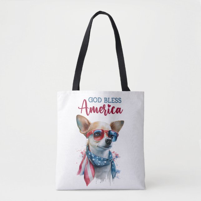 Patriotic Dog-Chihuahua (Vorderseite)