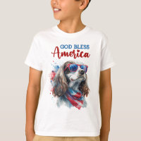 Patriotic Dog-Spaniel