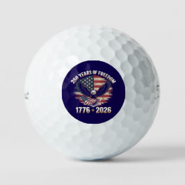 Patriotic Eagle 250 Years of Freedom Golfball