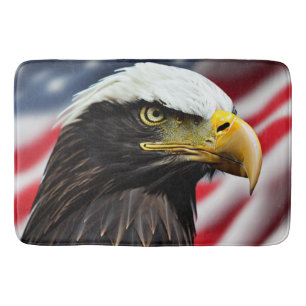 Patriotic/Eagle/American/USA Badematte