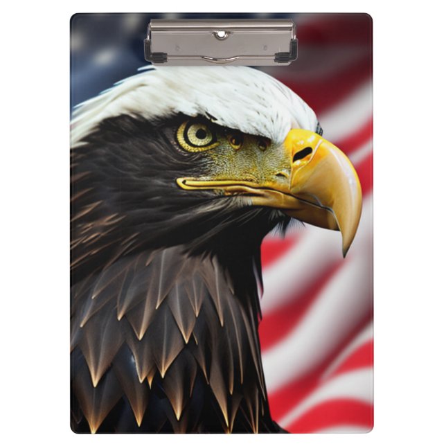 Patriotic/Eagle/American/USA Klemmbrett (Vorderseite)