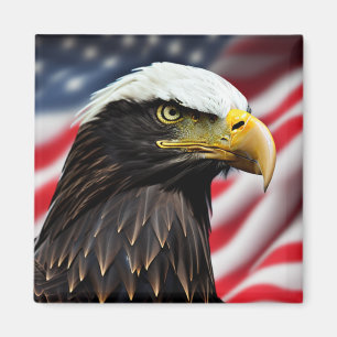 Patriotic/Eagle/American/USA Magnet
