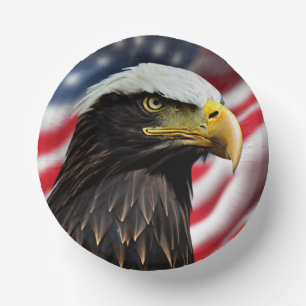 Patriotic/Eagle/American/USA Pappteller