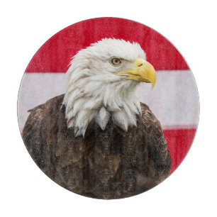 Patriotic Eagle Schneidebrett
