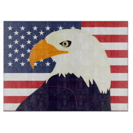 Patriotic Eagle Schneidebrett